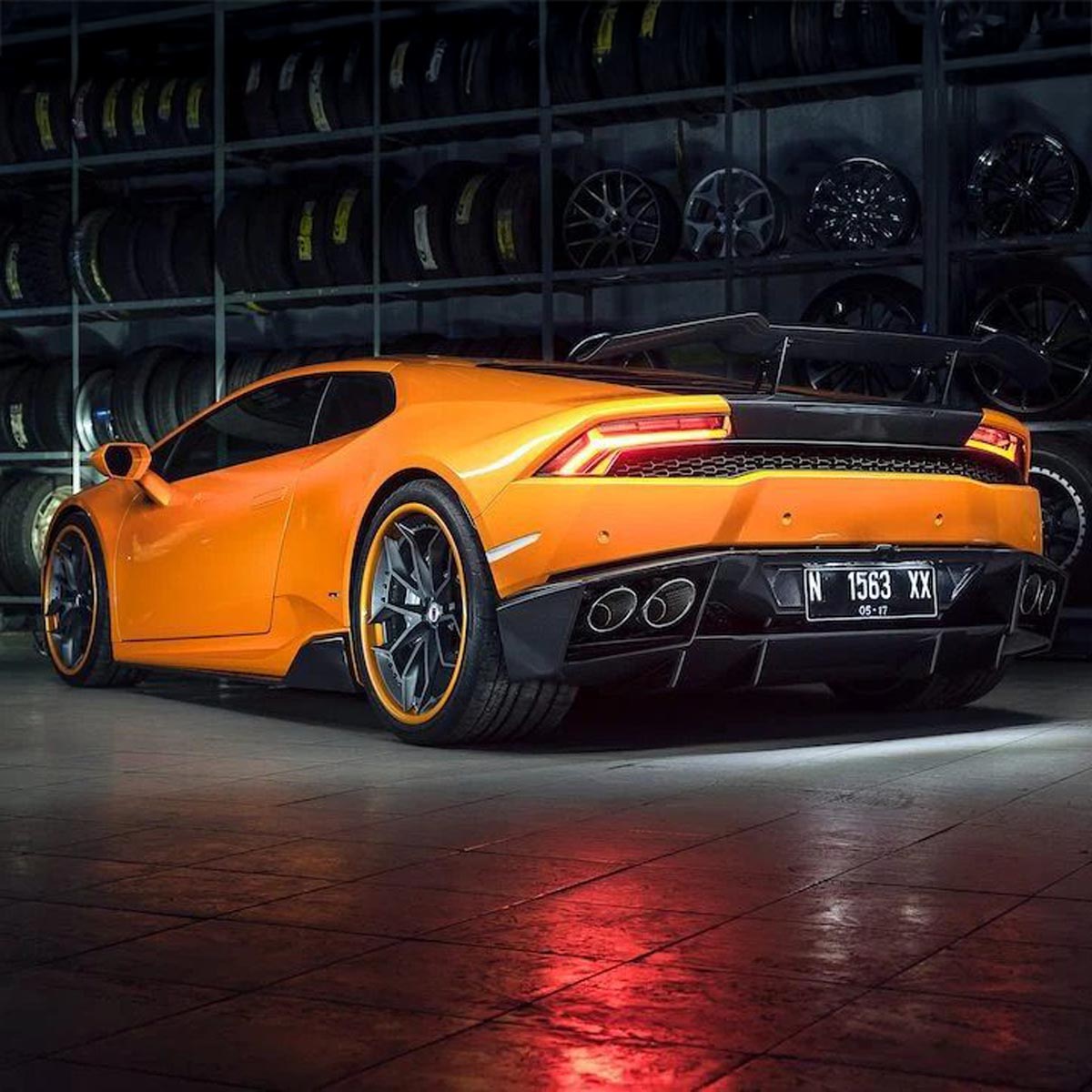1016 Industries Lamborghini Huracan LP610 Complete Carbon Aero Kit V1