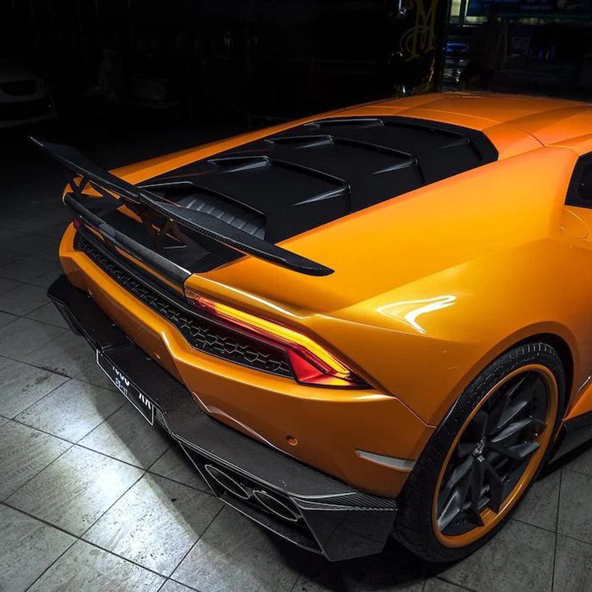 1016 Industries Lamborghini Huracan LP610 Complete Carbon Aero Kit V1