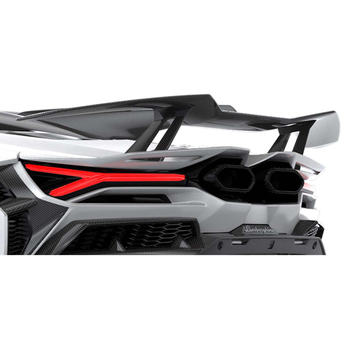 1016 Industries Lamborghini Revuelto Fixed Race Spoiler (W/ Base & EDM)