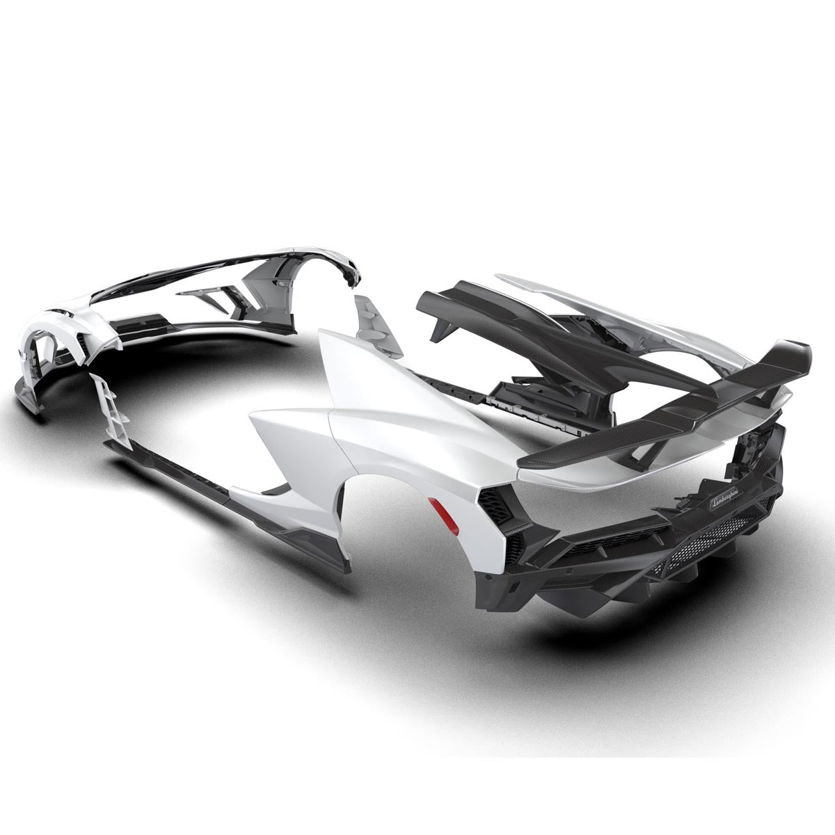 1016 Industries Lamborghini Revuelto Complete Carbon Aero Kit
