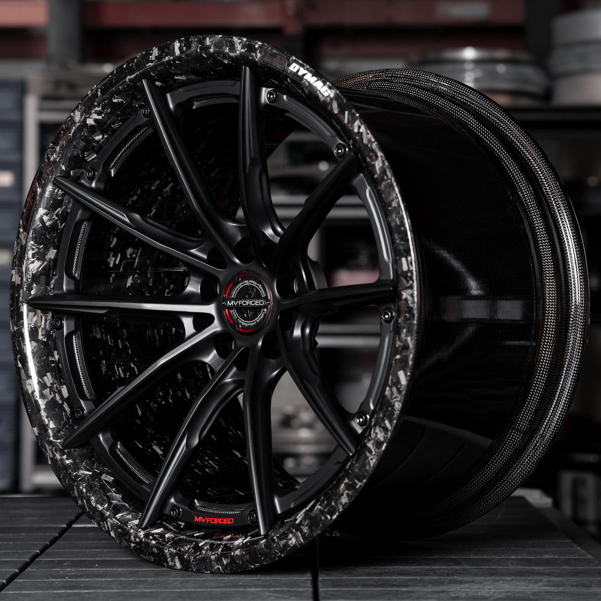 MV Forged MR-111 DYMAG Collection Carbon Wheel