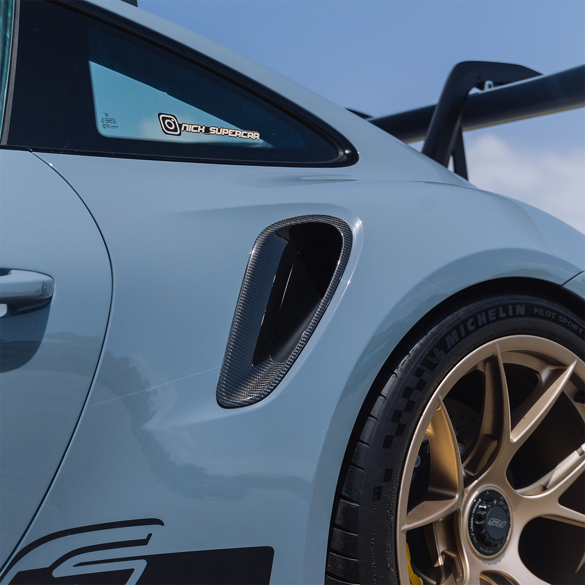 1016 Industries Porsche 992 GT3RS Side Intakes