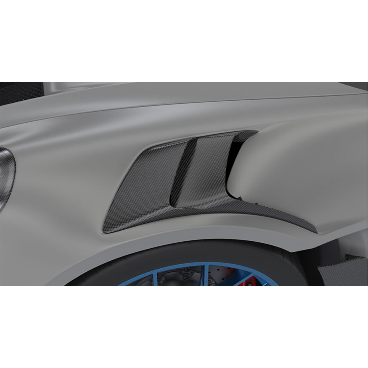 1016 Industries Porsche 992 GT3RS Fender Vents