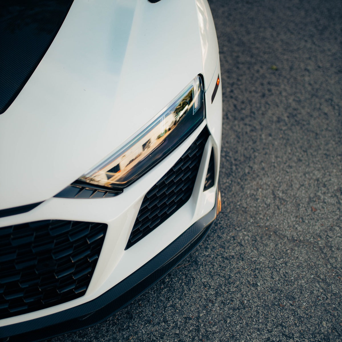 1016 Industries 2020+ Audi R8 V10 Front Aero Lip V2