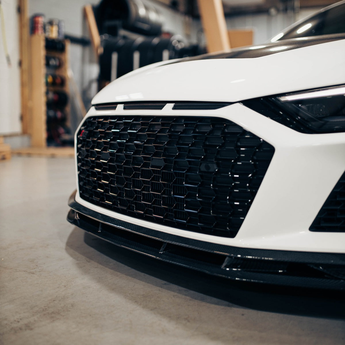 1016 Industries 2020+ Audi R8 V10 Front Aero Lip V2