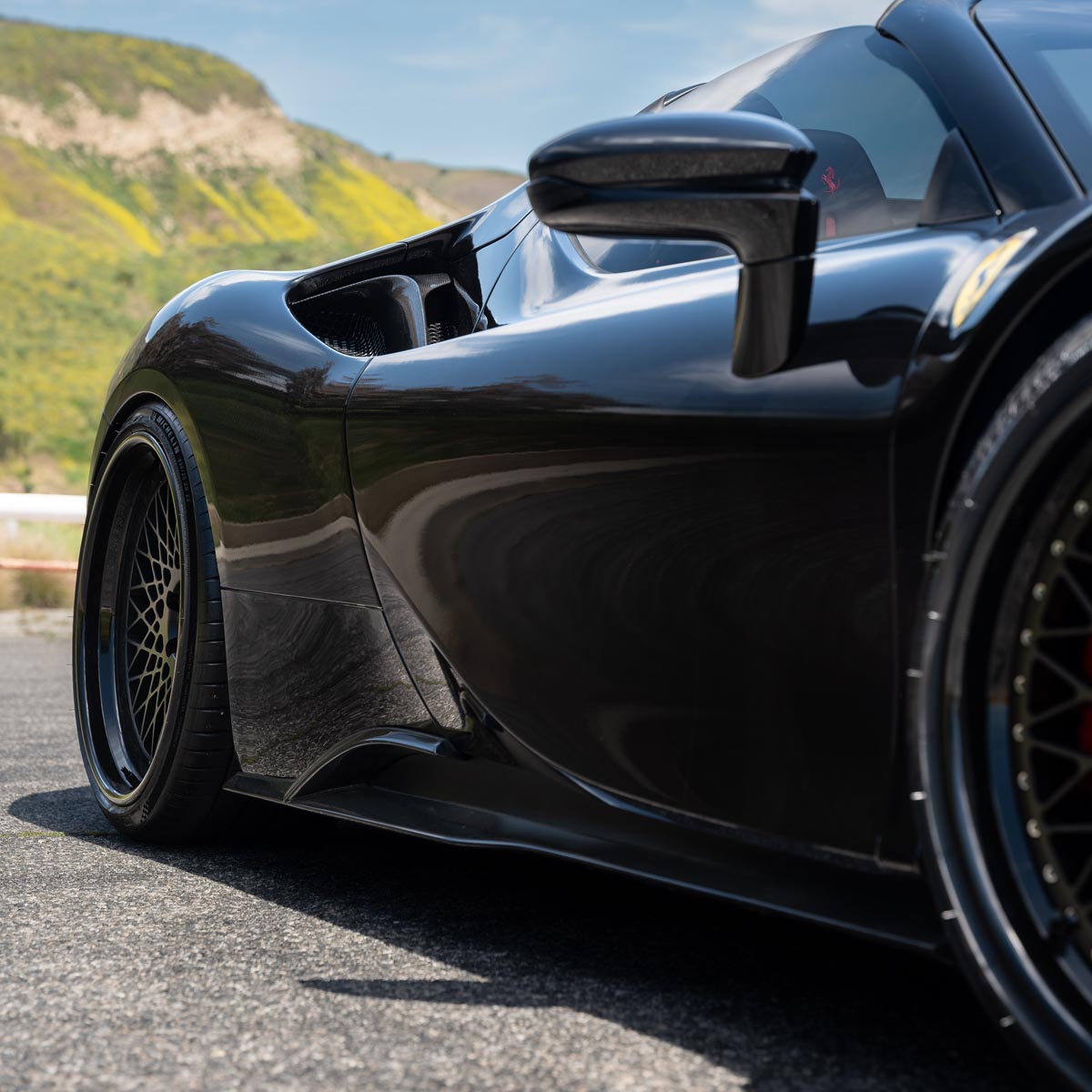 1016 Industries Ferrari SF90 Side Skirts
