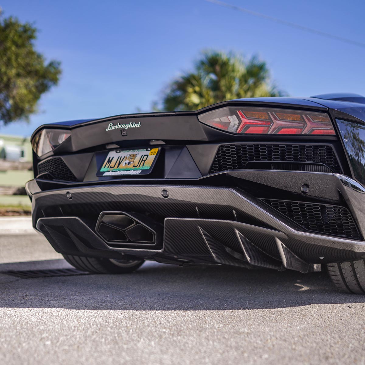 1016 Industries Lamborghini Aventador S LP740 Rear Diffuser