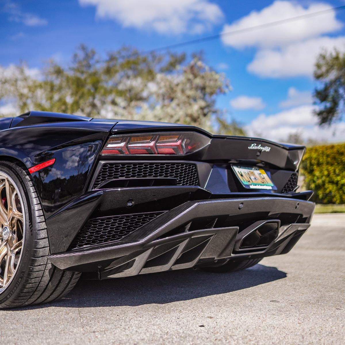 1016 Industries Lamborghini Aventador S LP740 Rear Diffuser