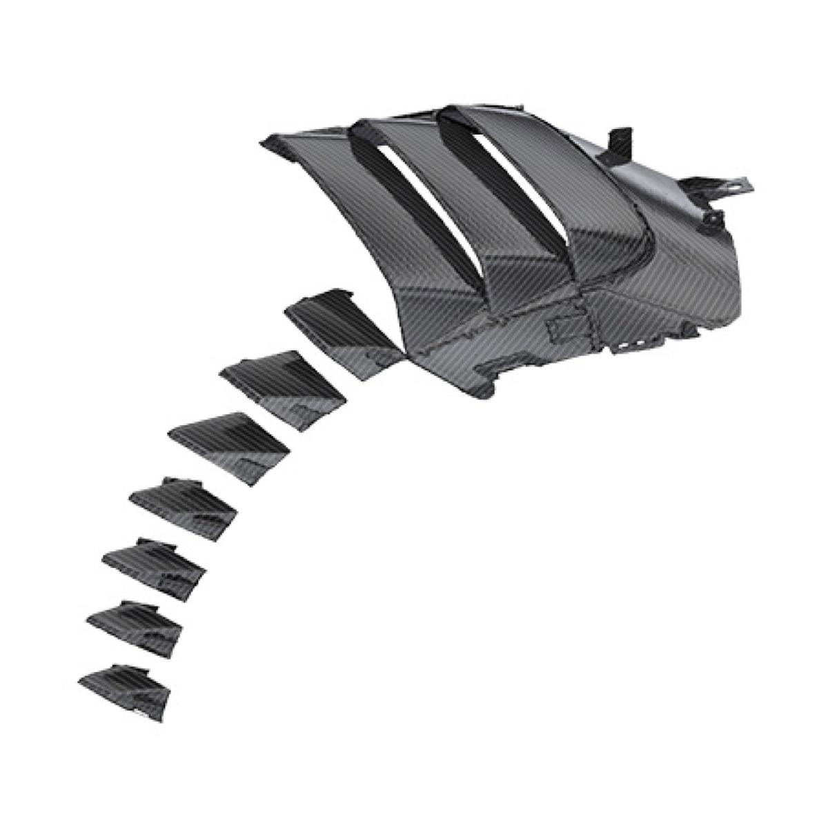 1016 Industries Porsche 991.2 GT2RS Fender Vents