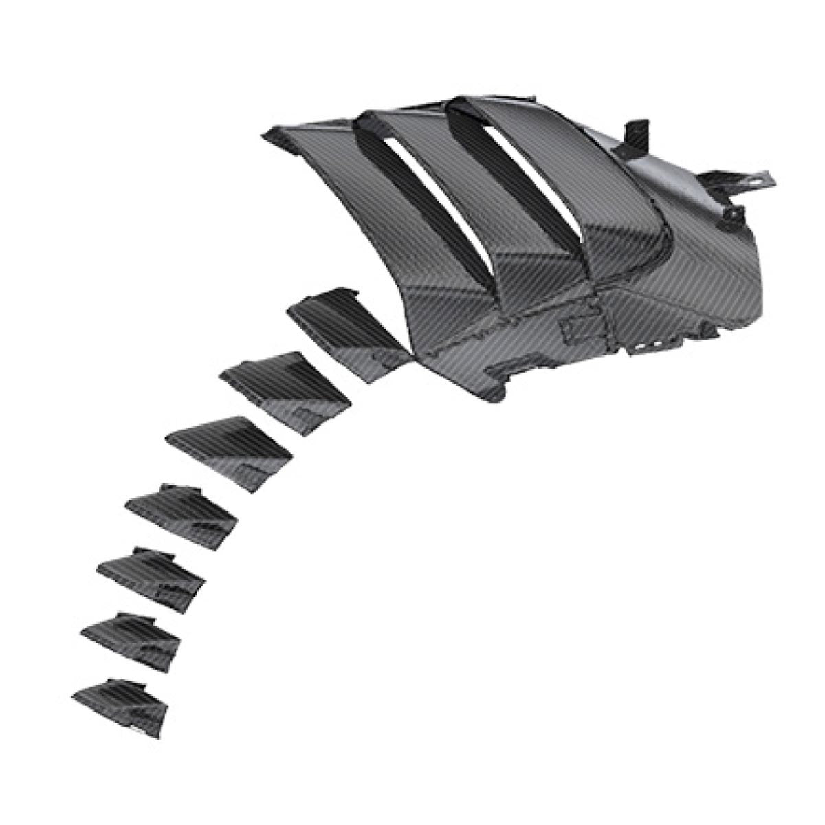 1016 Industries Porsche 991.2 GT3RS Fender Vents