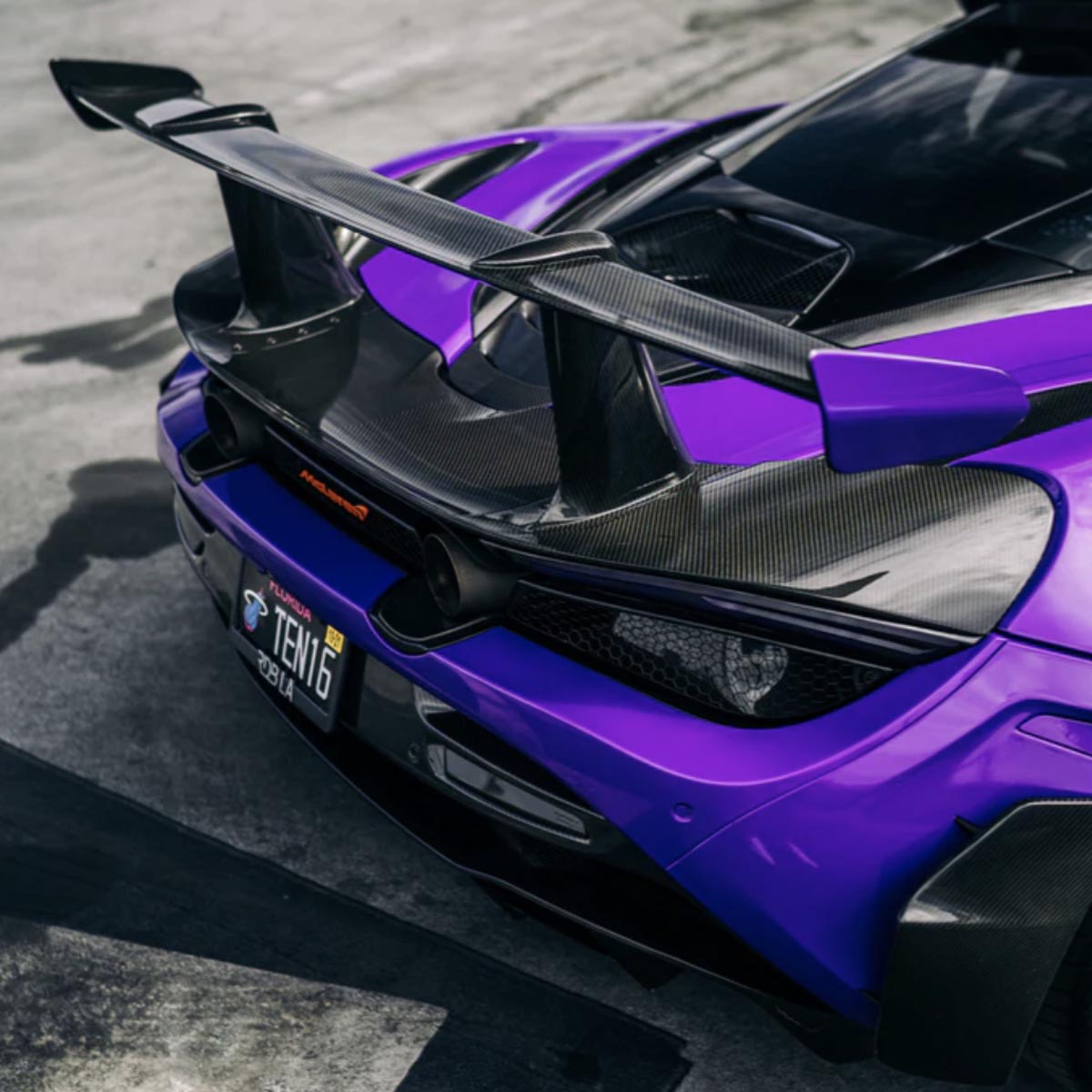 1016 Industries McLaren 720S Fixed Rear Wing