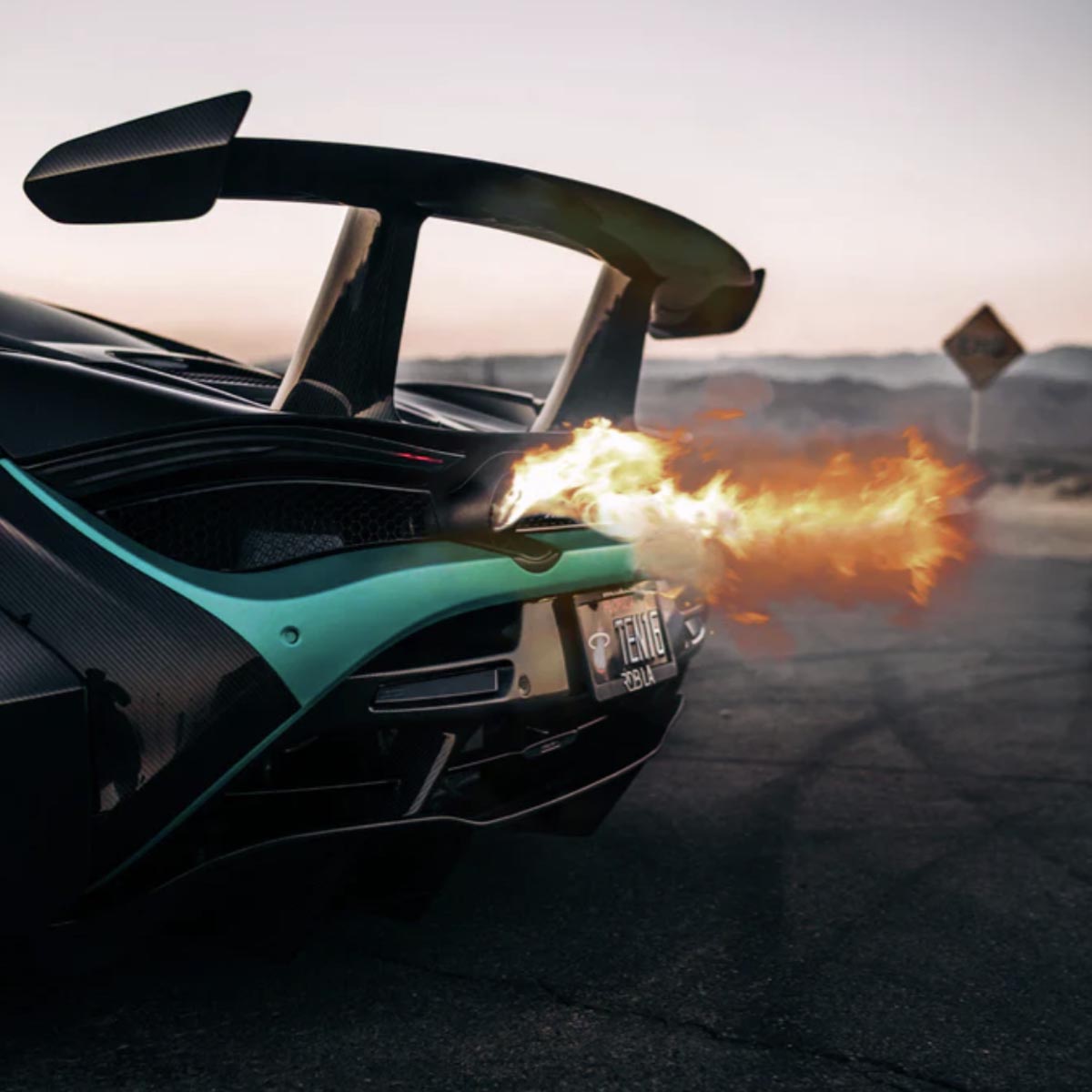 1016 Industries McLaren 720S Fixed Rear Wing