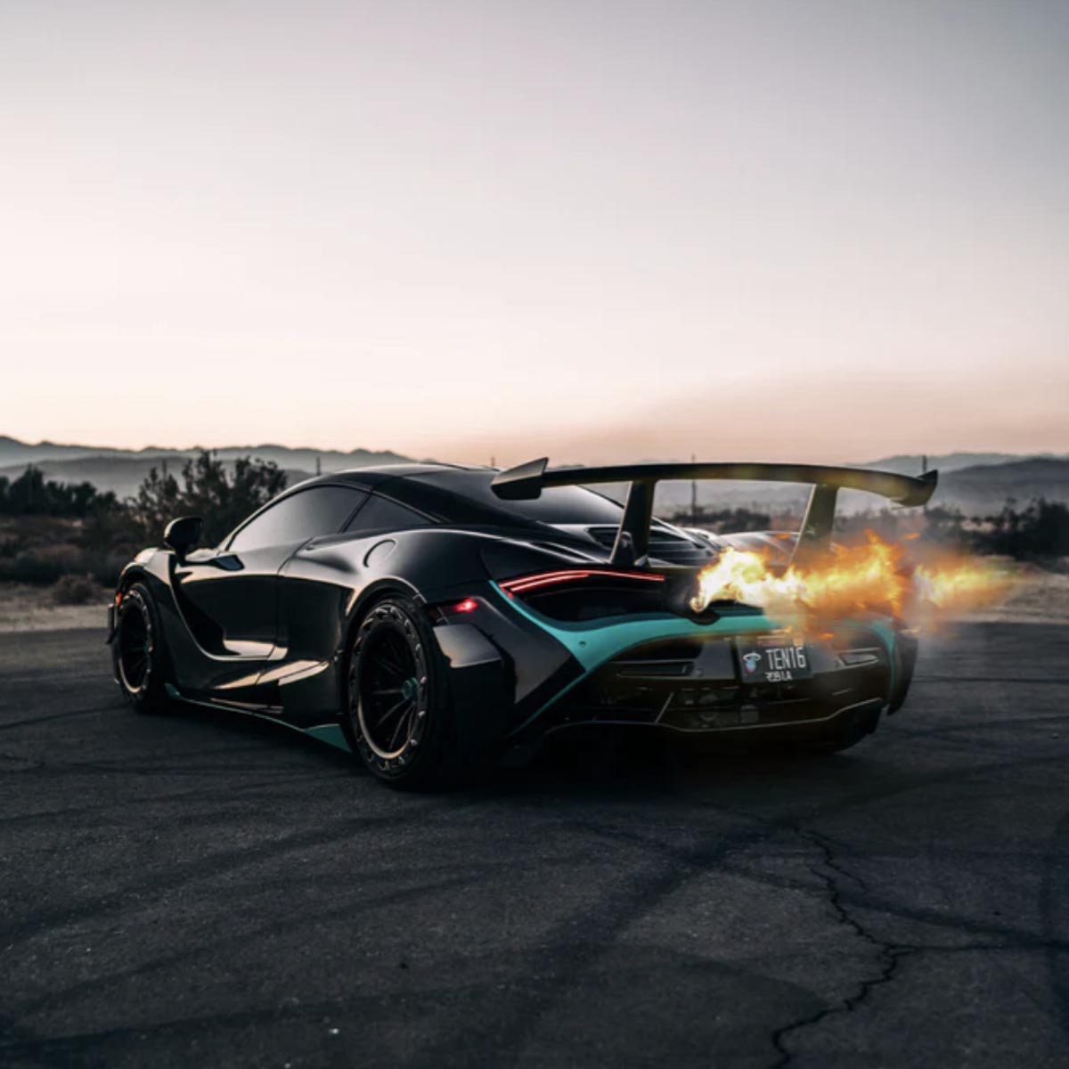 1016 Industries McLaren 720S Fixed Rear Wing