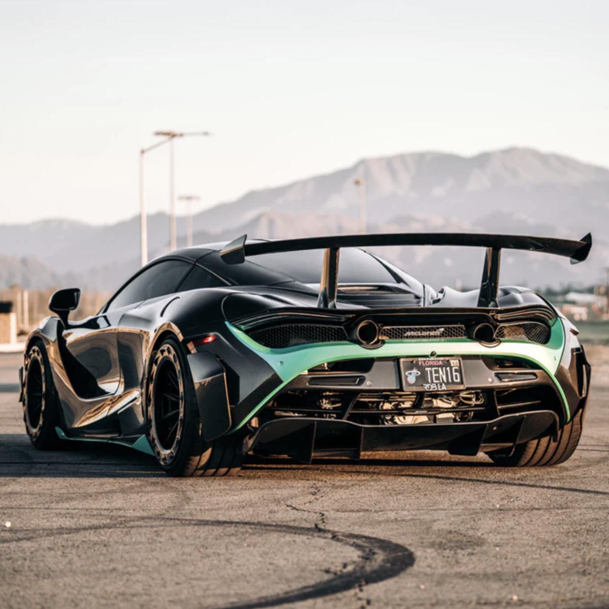 1016 Industries McLaren 720S Fixed Rear Wing