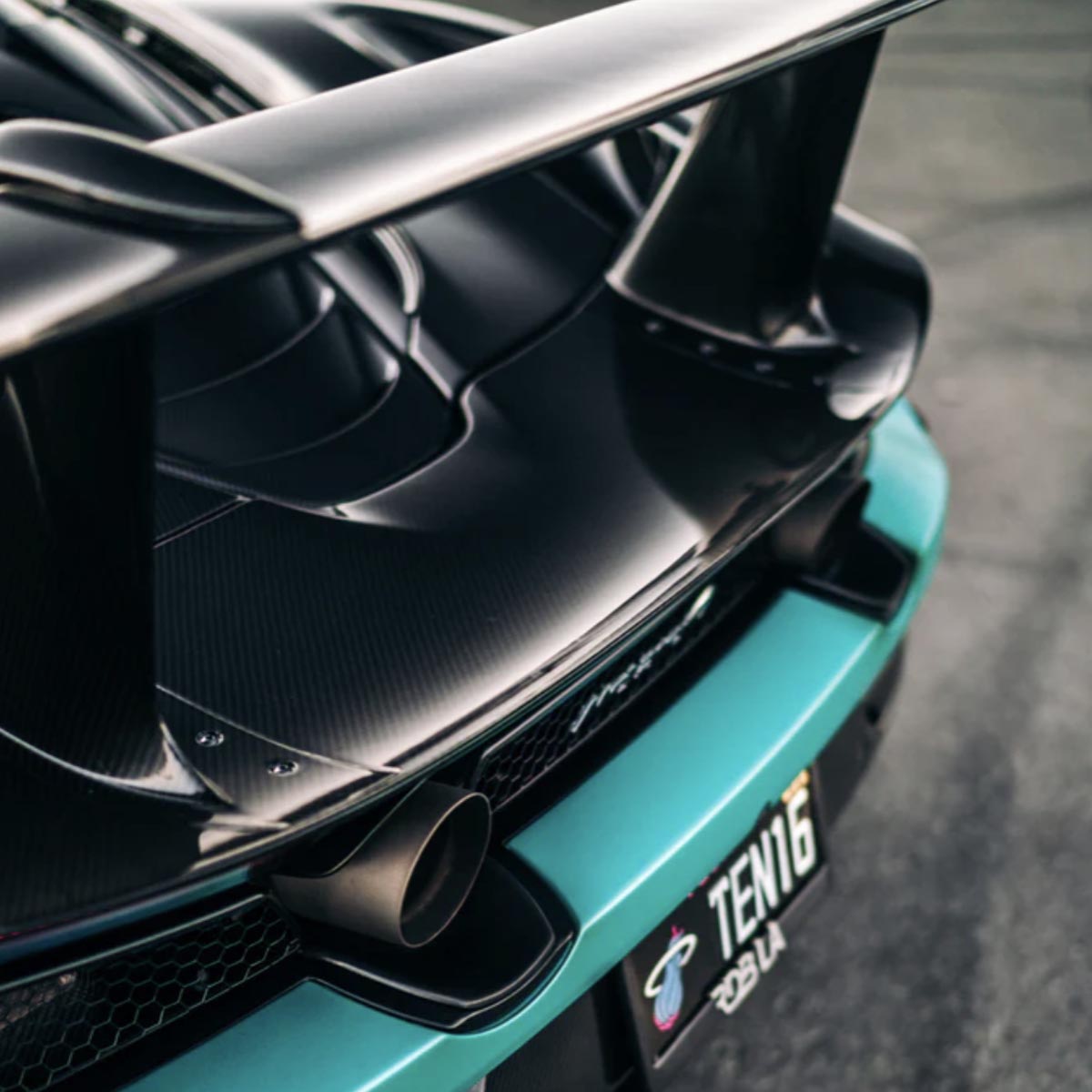 1016 Industries McLaren 720S Fixed Rear Wing