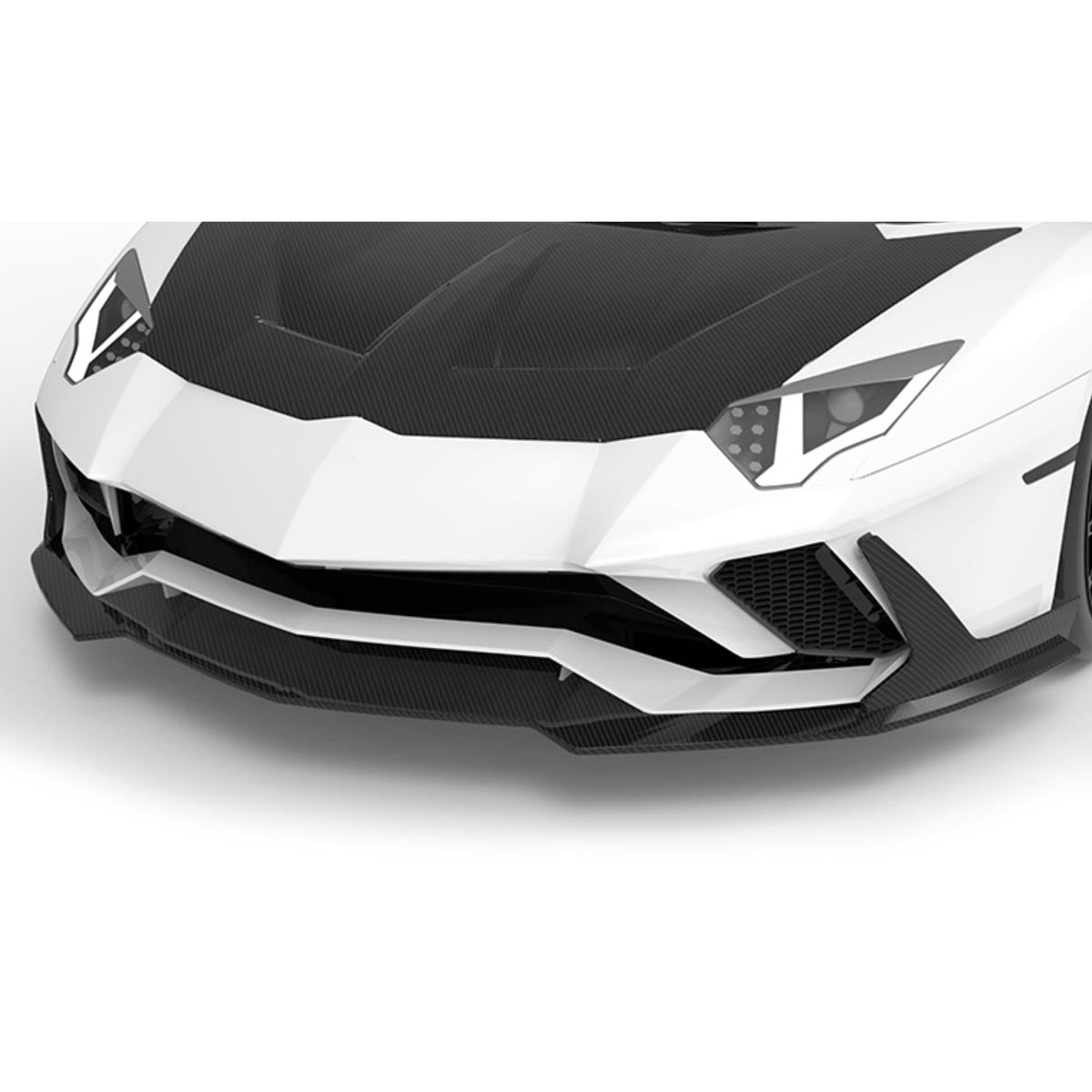 1016 Industries Lamborghini Aventador S LP740 Front Aero Lip