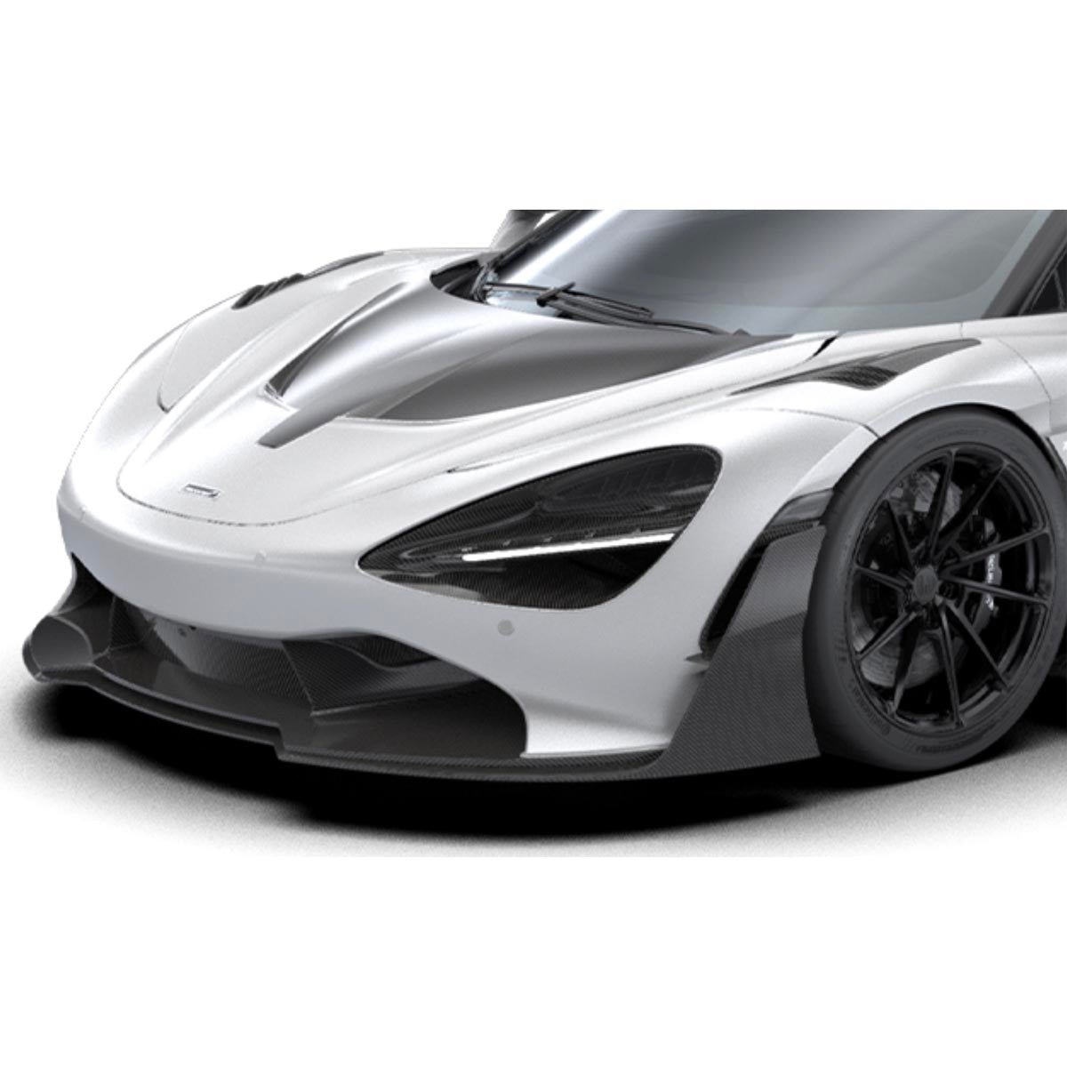 1016 Industries McLaren 750S Front Bumper + Headlight Trims