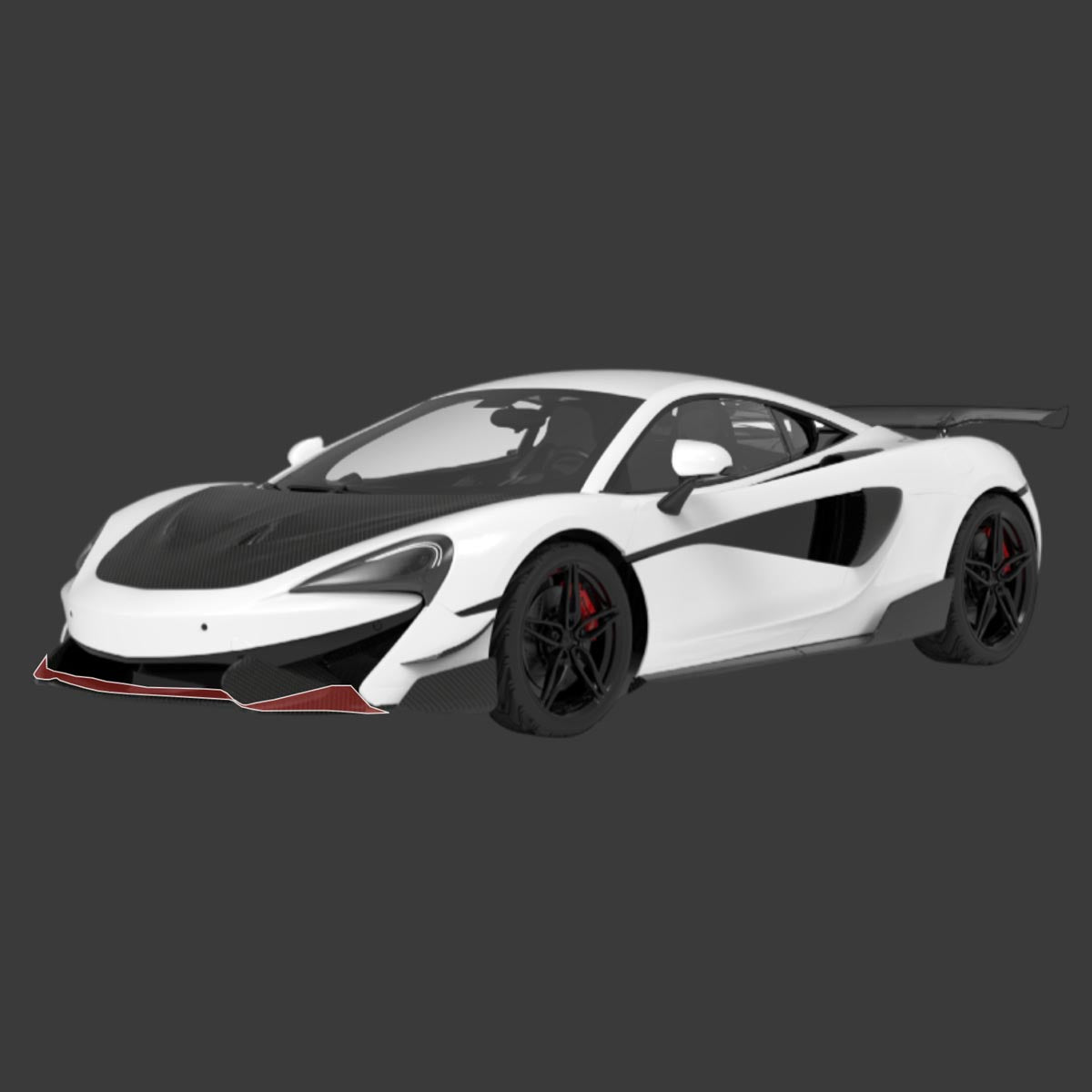 1016 Industries McLaren 570S Front Chin Spoiler