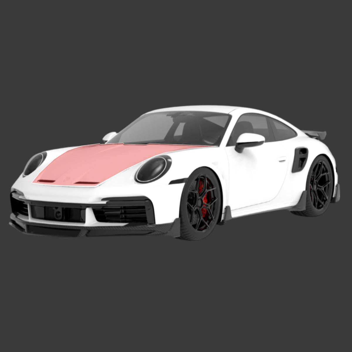 1016 Industries Porsche 992 Turbo S Front Hood