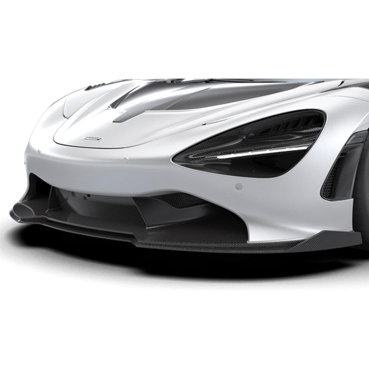 1016 Industries McLaren 750S Front Lip w/ Flippers