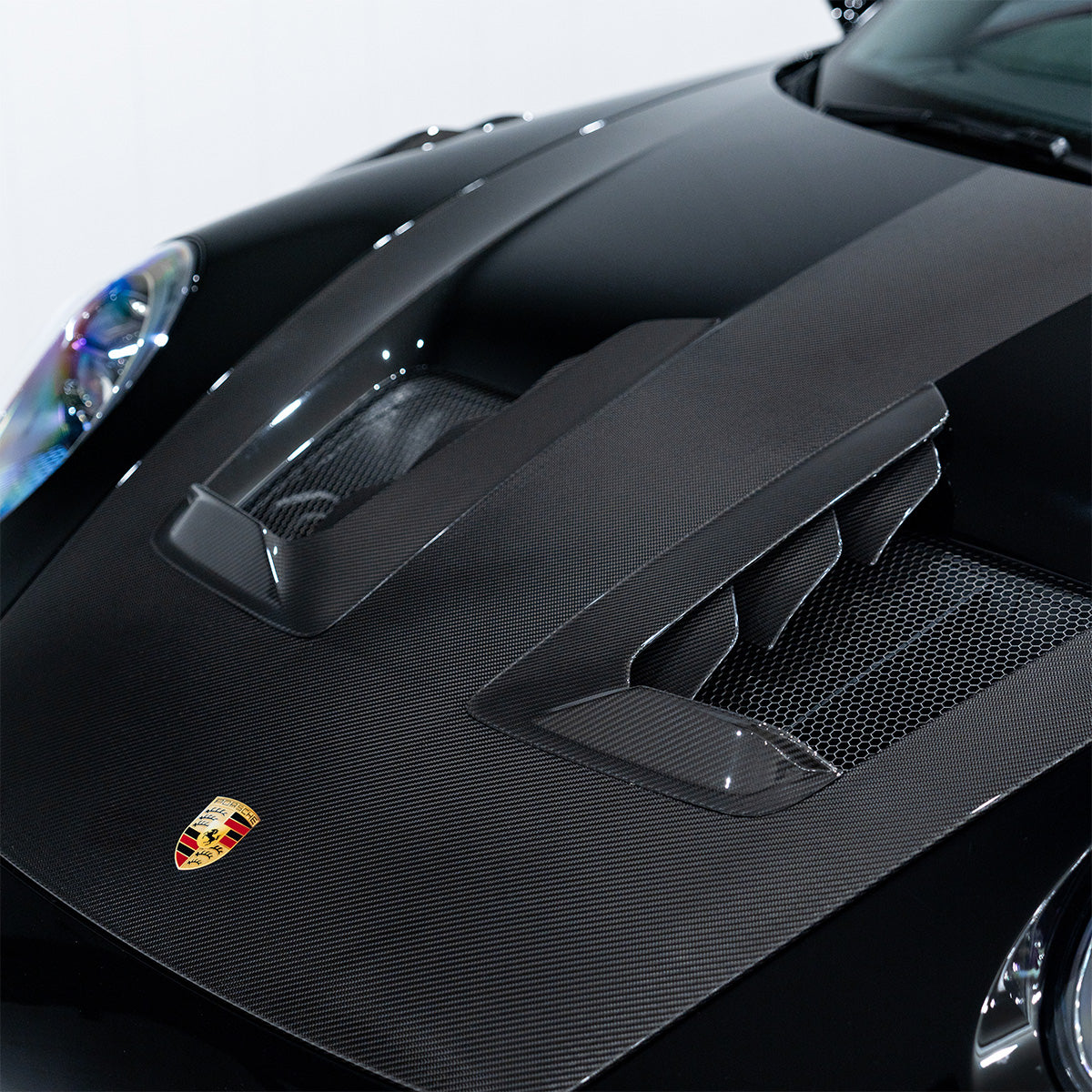 1016 Industries Porsche 992 GT3RS Hood Louvers