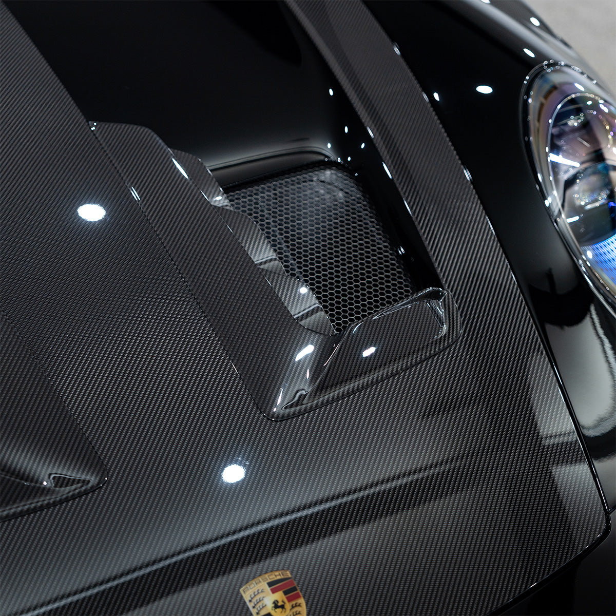 1016 Industries Porsche 992 GT3RS Hood Vents (Top Covers Only)