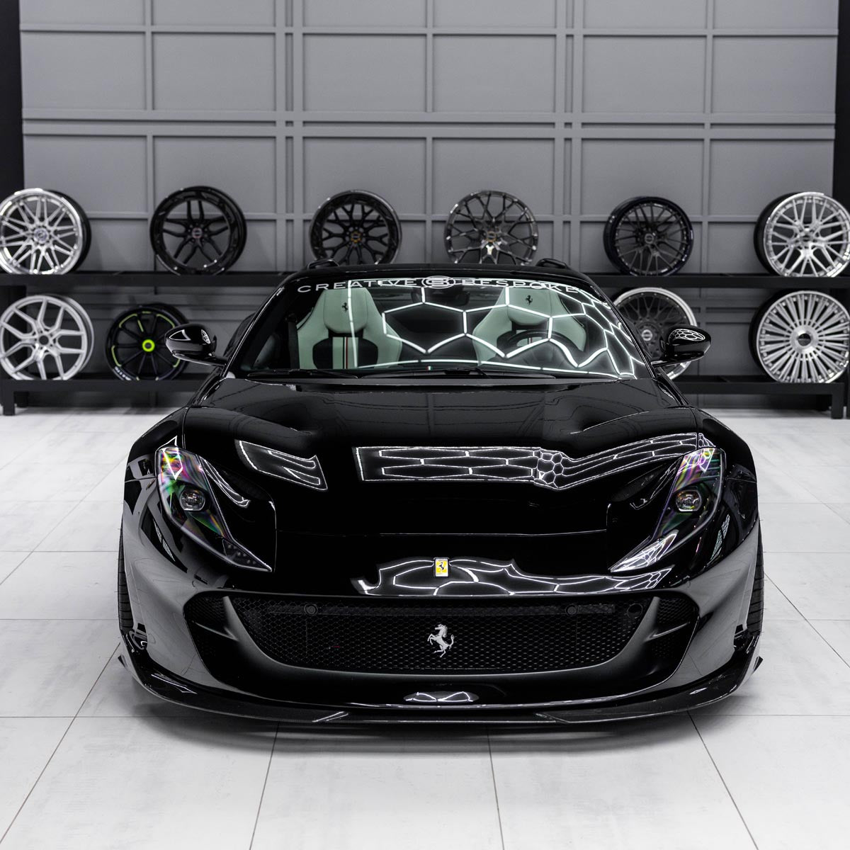 1016 Industries Ferrari 812 Superfast and GTS Front Bumper Insert