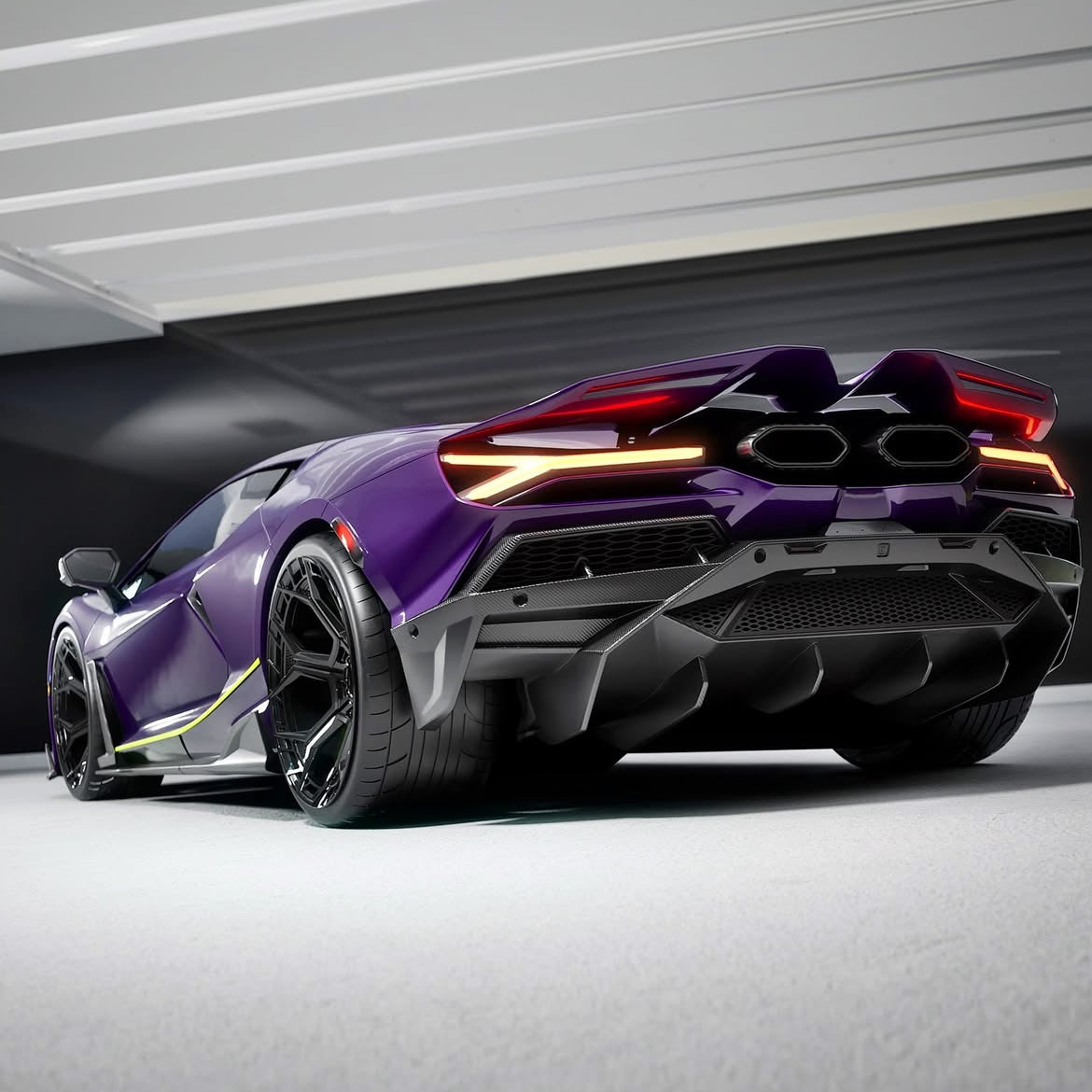 1016 Industries Lamborghini Revuelto Rear Diffuser