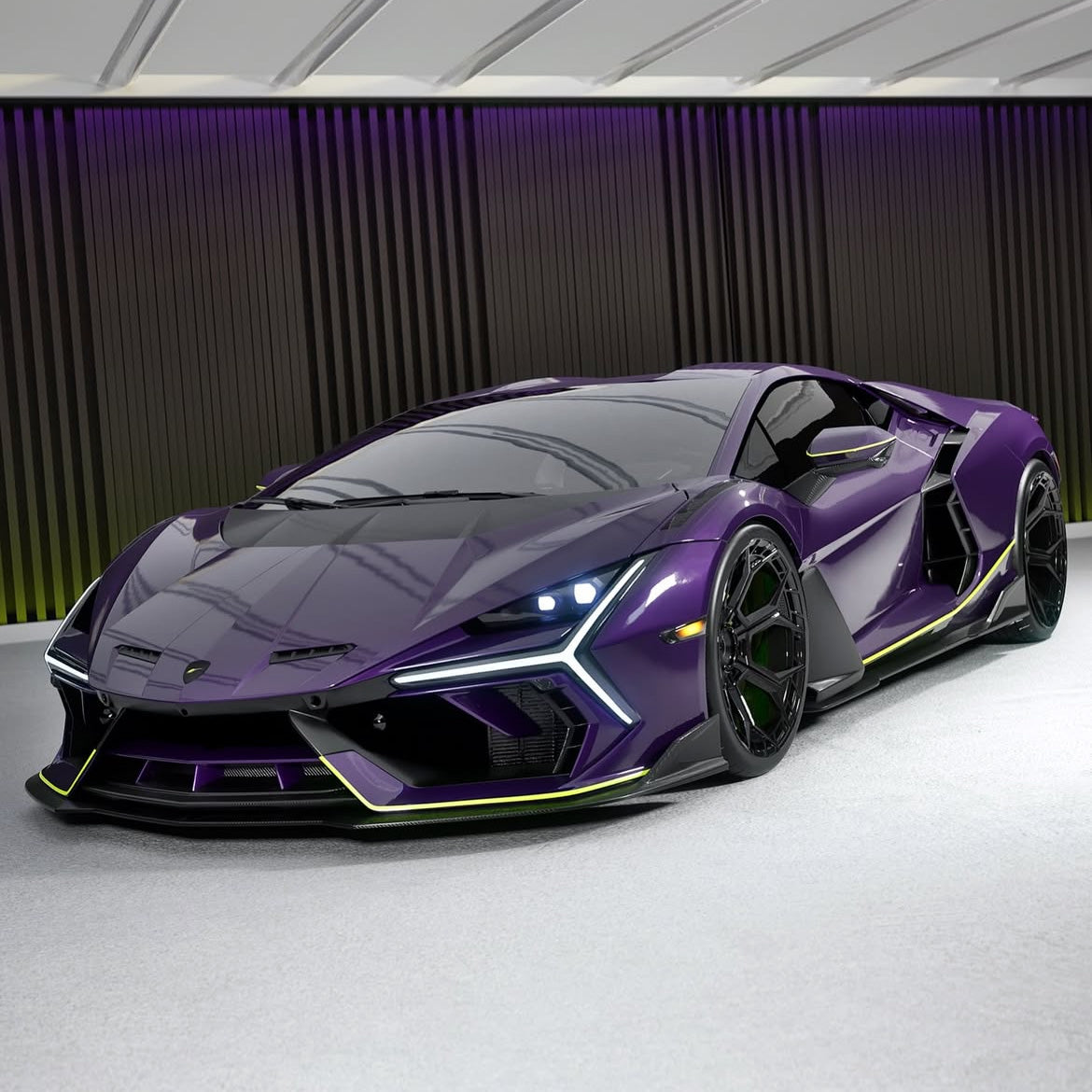 1016 Industries Lamborghini Revuelto Front Upper Lip