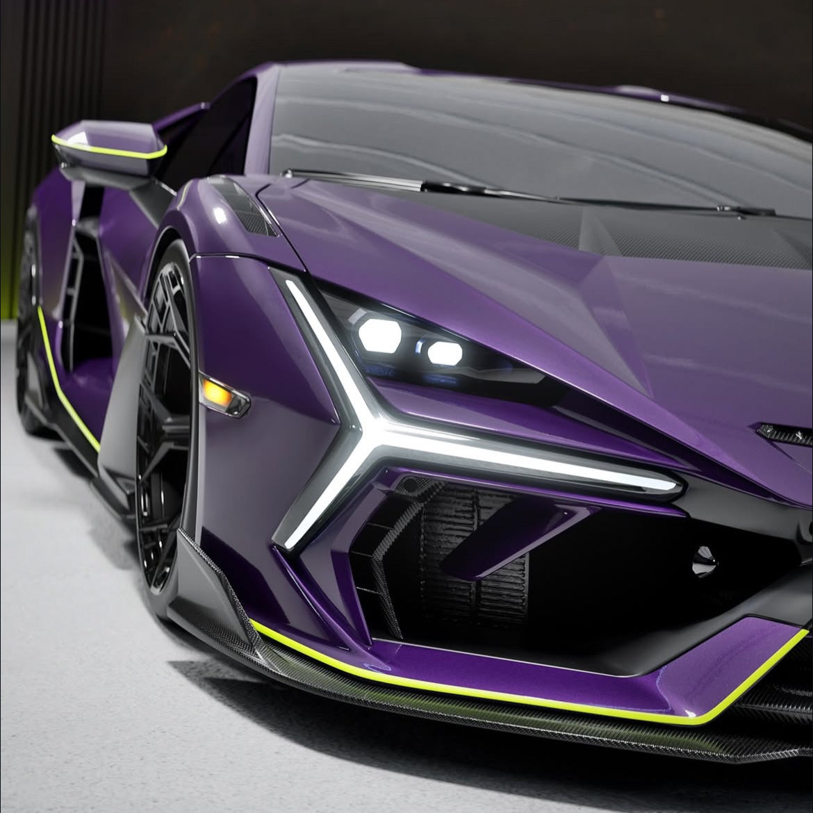 1016 Industries Lamborghini Revuelto Front DRL Surrounds