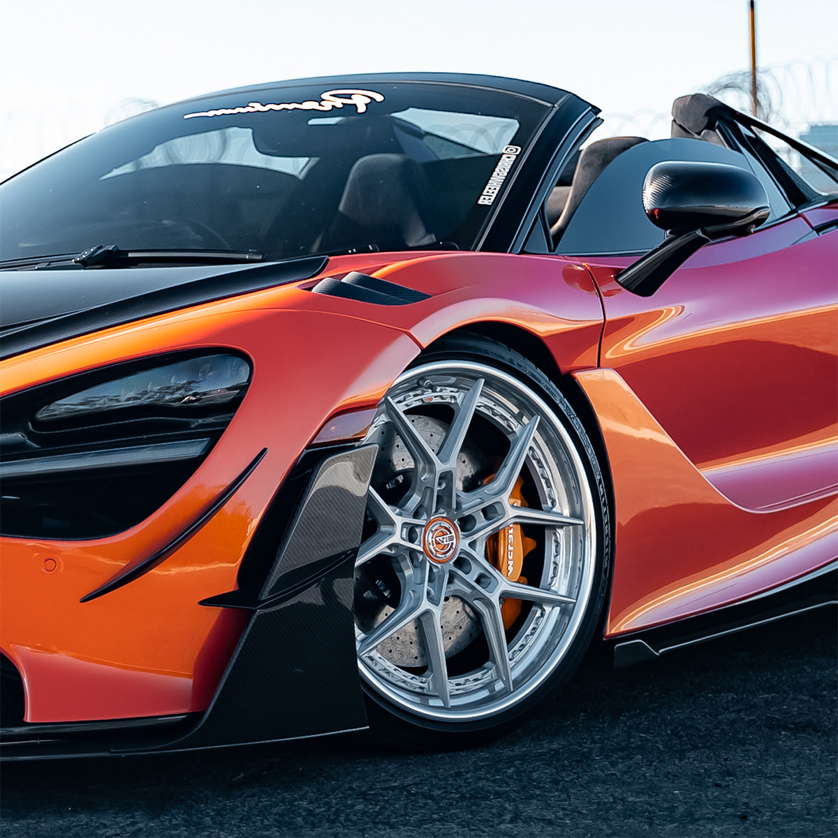 1016 Industries McLaren 750S Mirror Caps