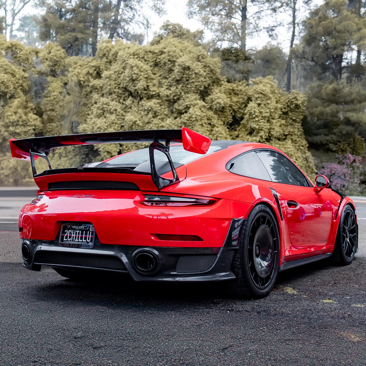 1016 Industries Porsche 991.2 GT2RS Rear Diffuser
