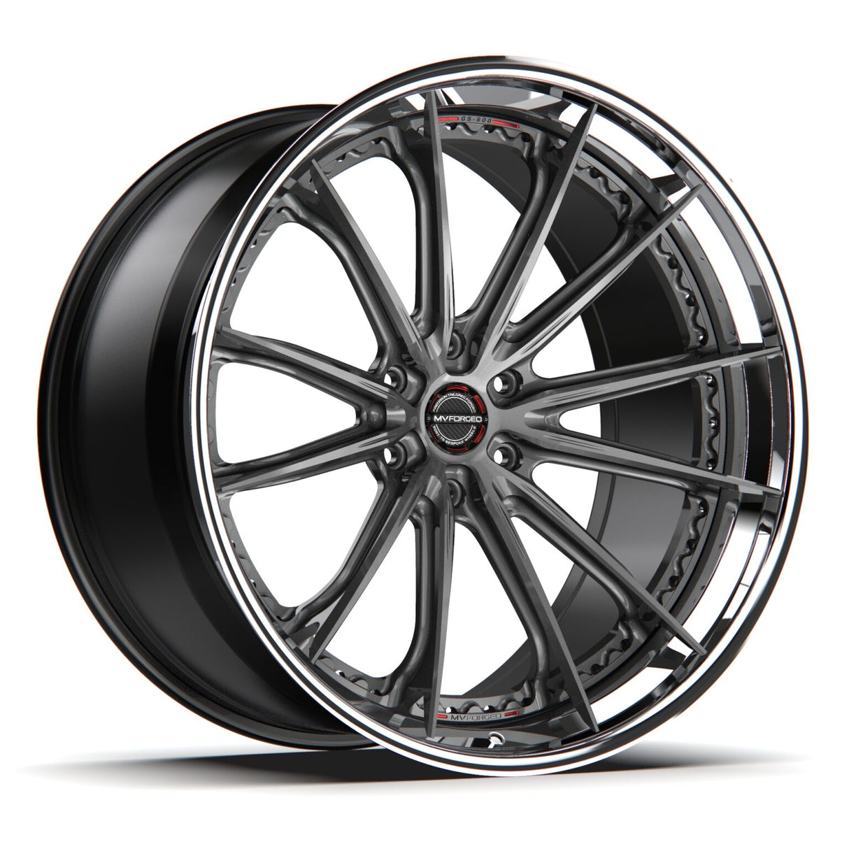 MV Forged GS-600 (CL/6 Lug Only) Spoke-Lite Series Wheel