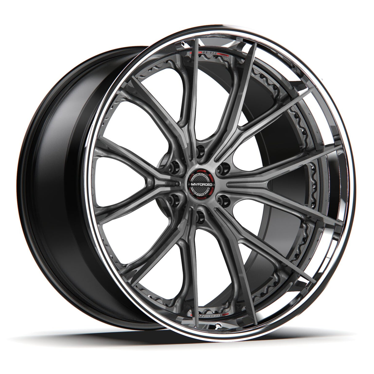 MV Forged GS-612 (CL/6 Lug Only) Spoke-Lite Series Wheel
