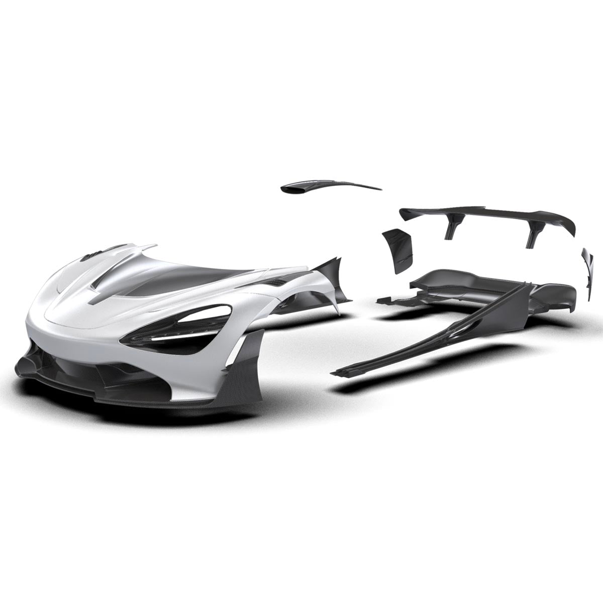 1016 Industries McLaren 750S Complete Carbon Aero Kit