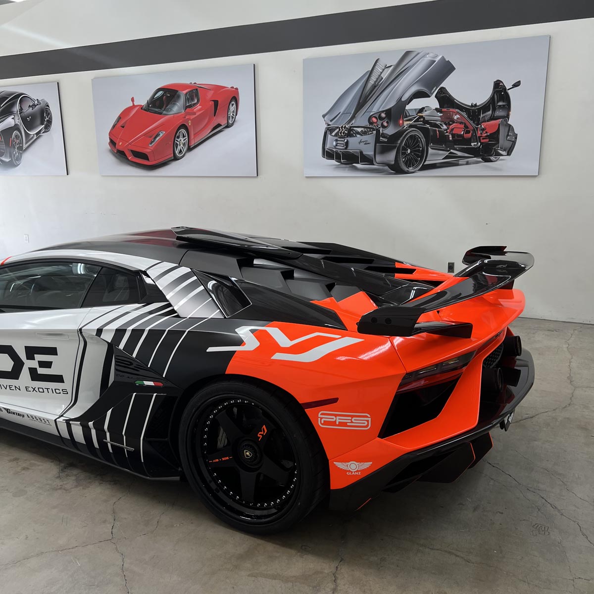 1016 Industries Lamborghini Aventador LP760 SVJ Roof Scoop