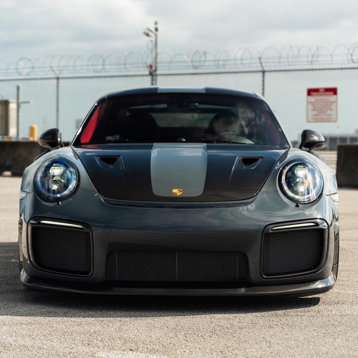 1016 Industries Porsche 991.2 GT2RS Hood Vents