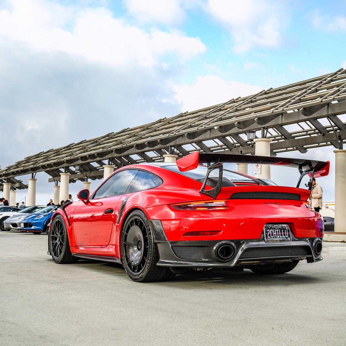 1016 Industries Porsche 991.2 GT2RS Rear Diffuser