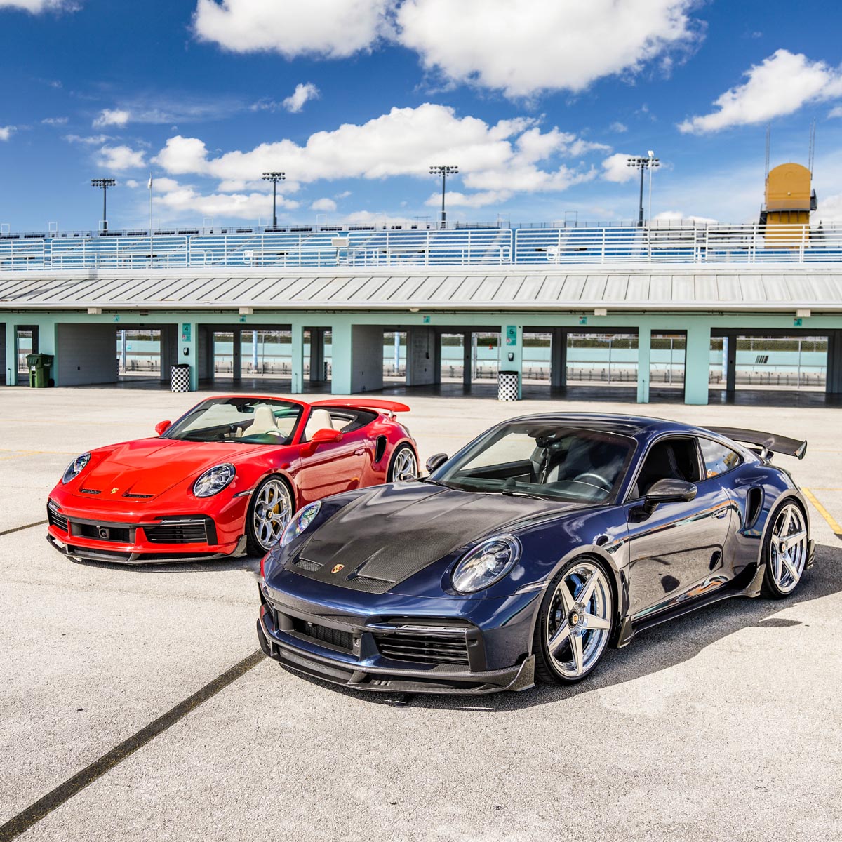 1016 Industries Porsche 992 Turbo S Complete Carbon Aero Kit