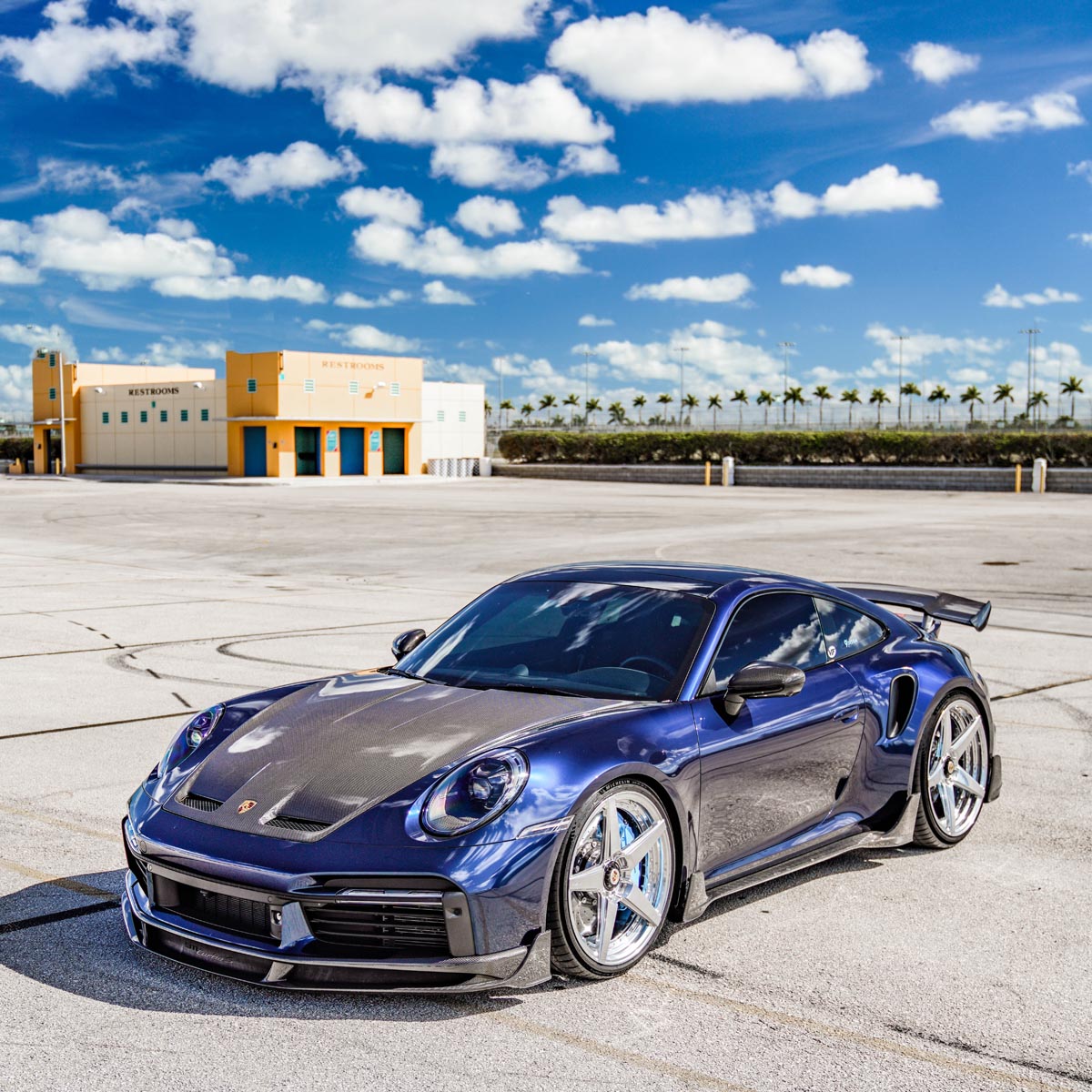 1016 Industries Porsche 992 Turbo S Complete Carbon Aero Kit