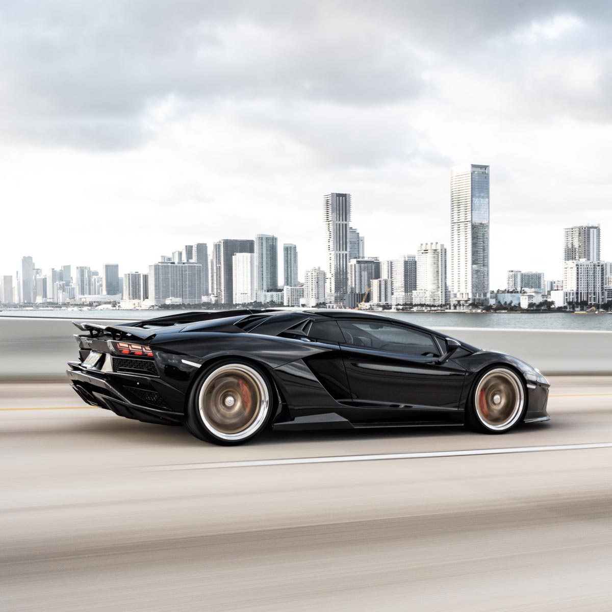 1016 Industries Lamborghini Aventador S LP740 Rear Diffuser