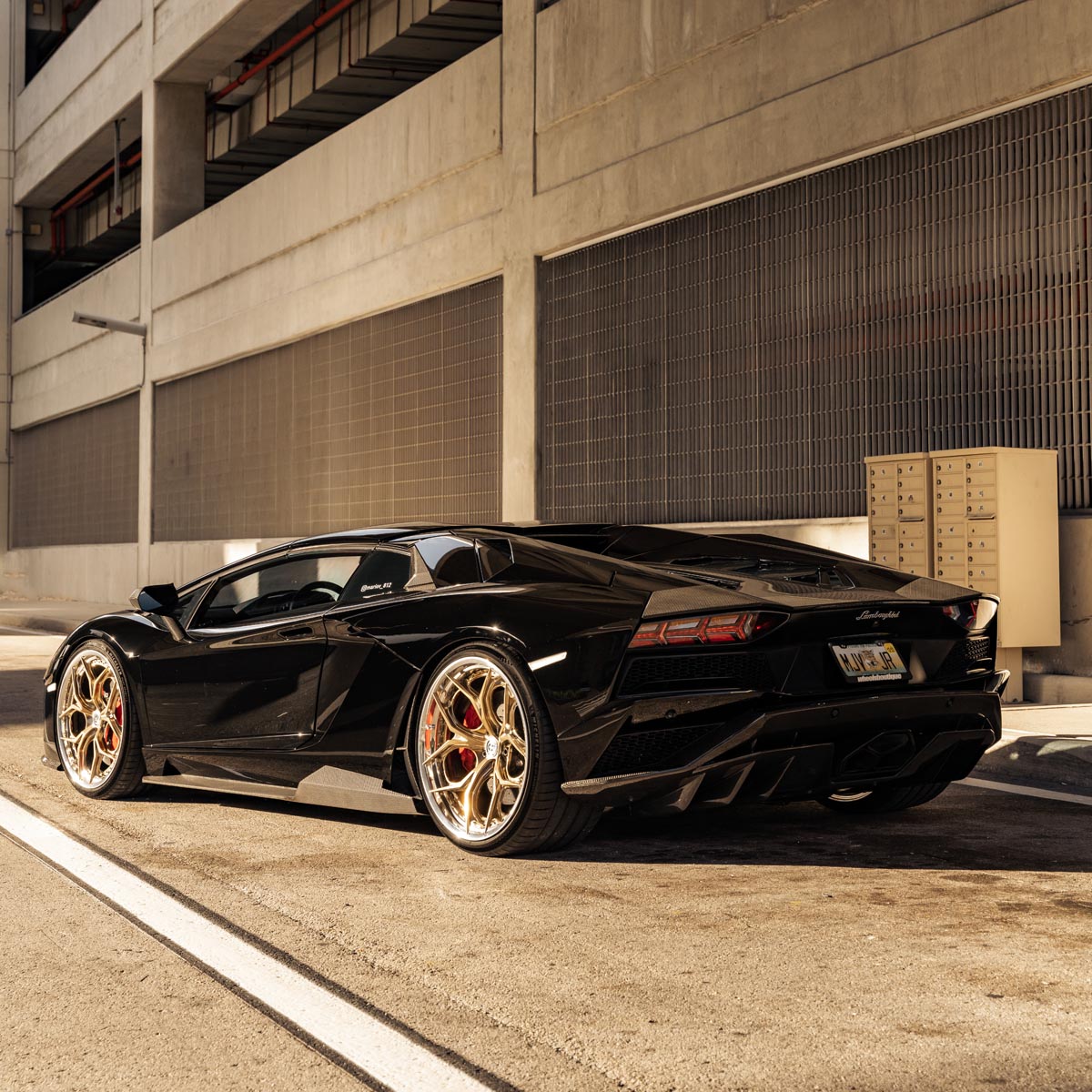 1016 Industries Lamborghini Aventador S LP740 Rear Diffuser