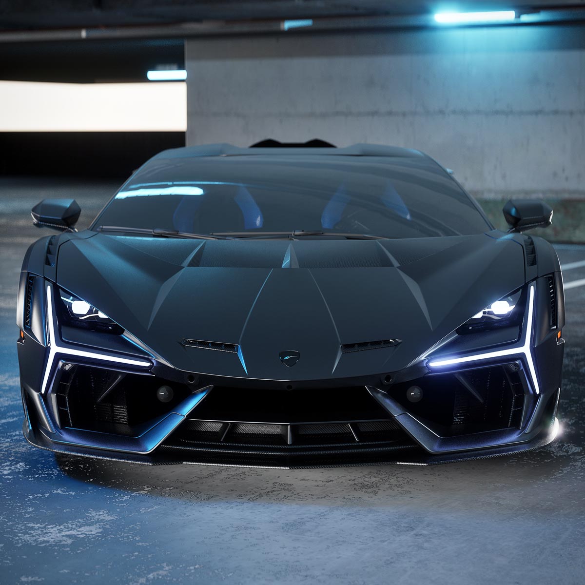 1016 Industries Lamborghini Revuelto Vented Front Fenders