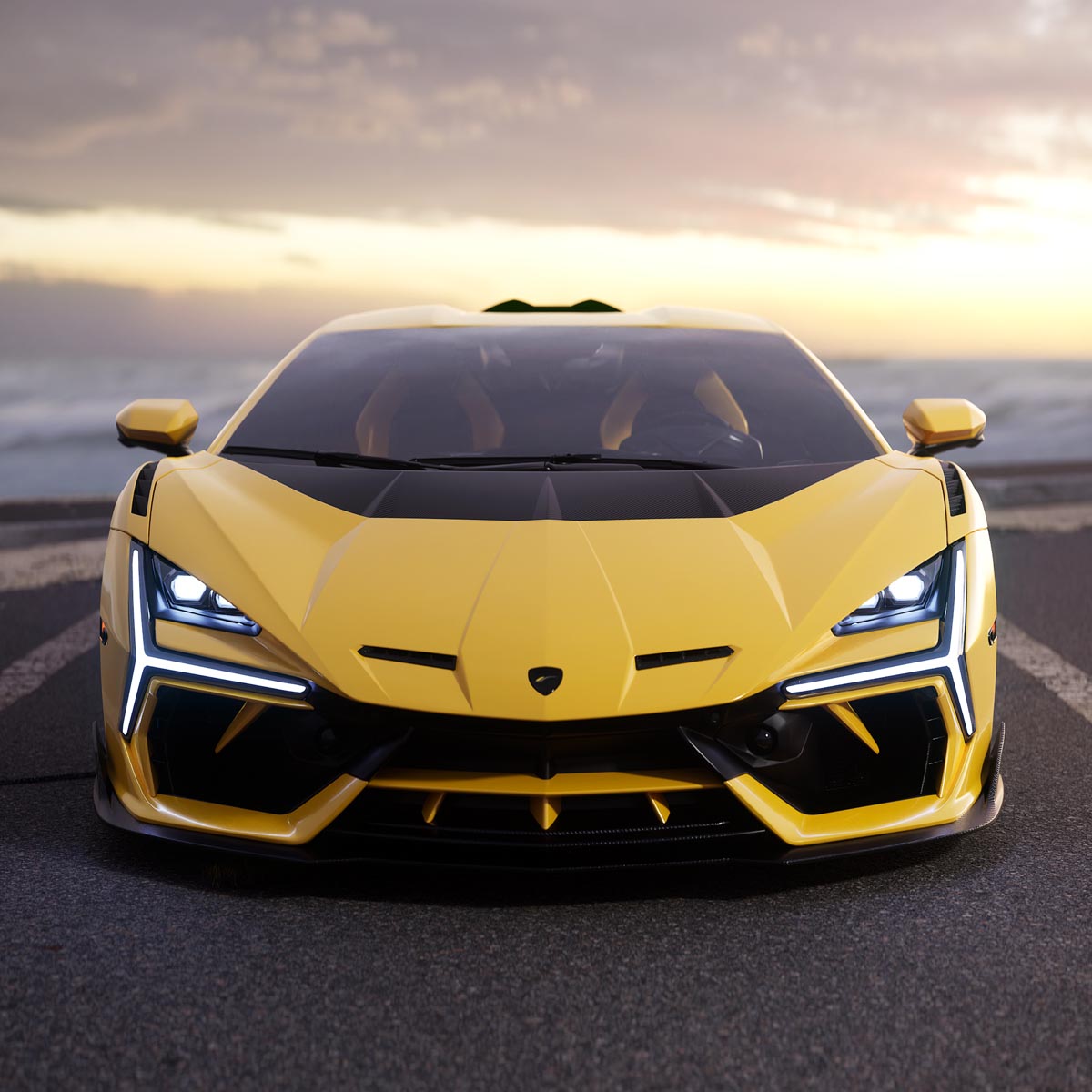 1016 Industries Lamborghini Revuelto Front Upper Lip