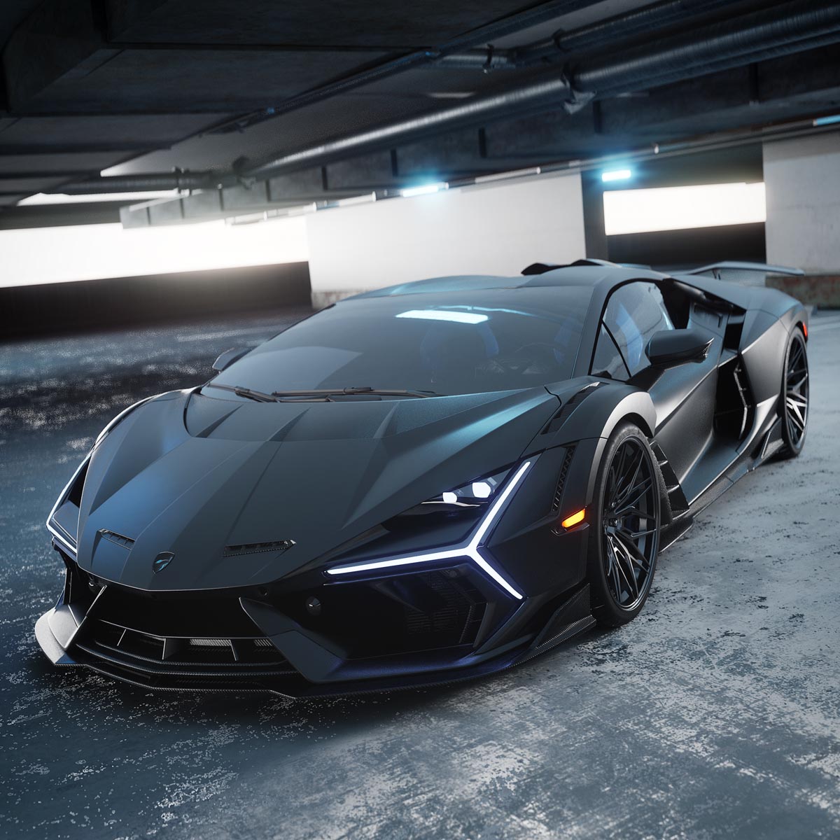 1016 Industries Lamborghini Revuelto Vented Front Fenders