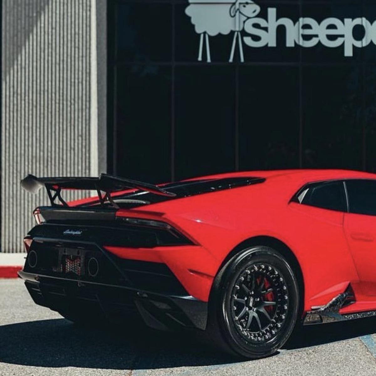 1016 Industries Lamborghini Huracan EVO Rear Wing & Base V1