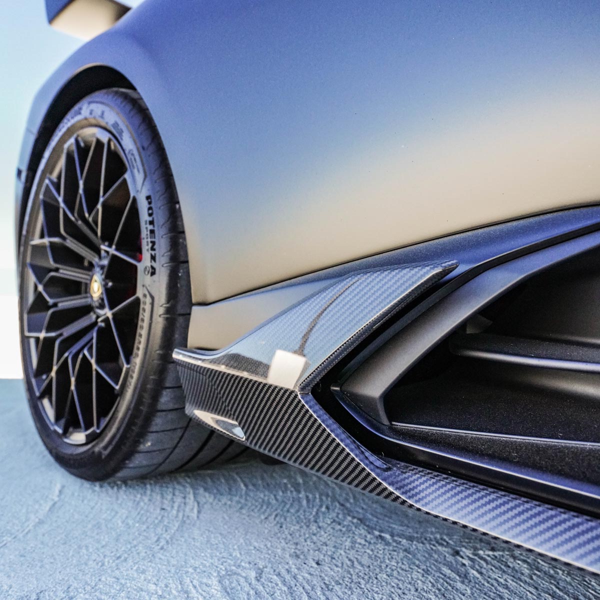 1016 Industries Lamborghini Huracan STO Side Skirts