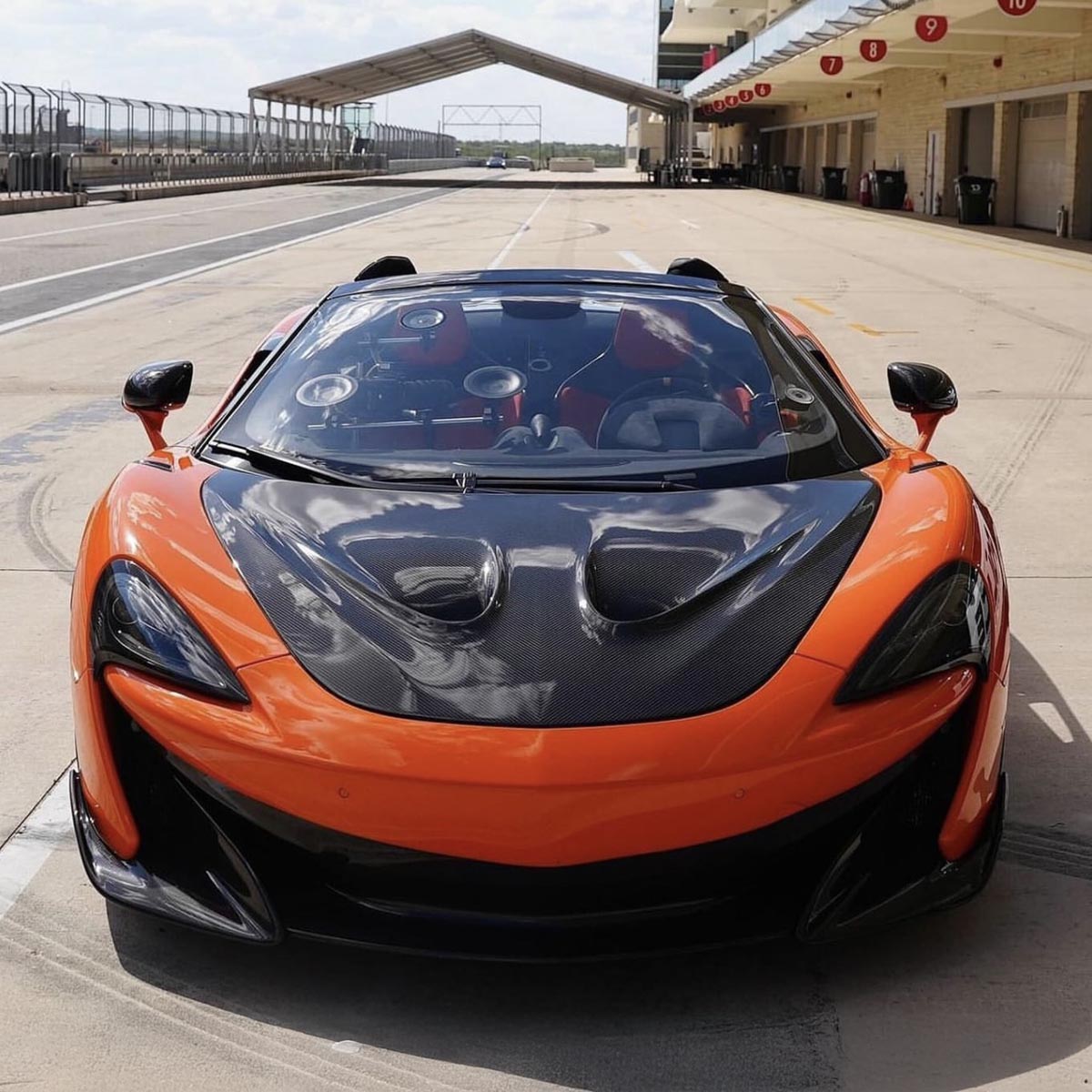 1016 Industries McLaren 600LT Race Hood