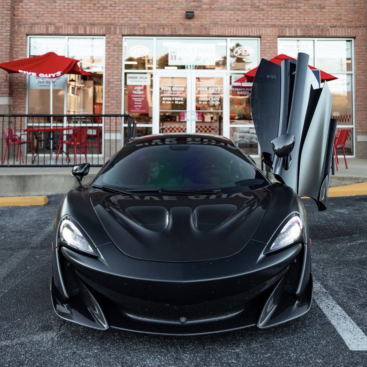 1016 Industries McLaren 600LT Race Hood