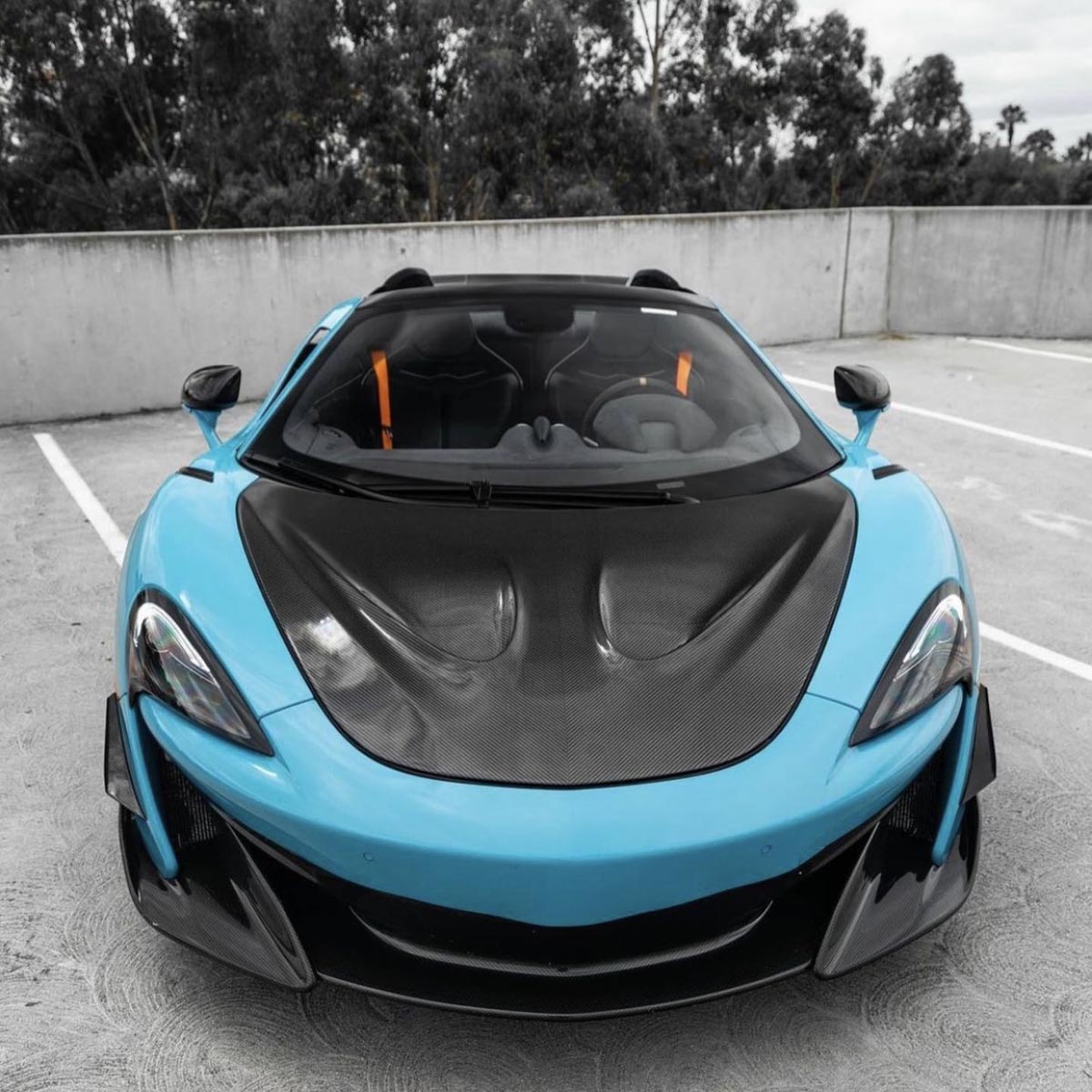 1016 Industries McLaren 600LT Race Hood
